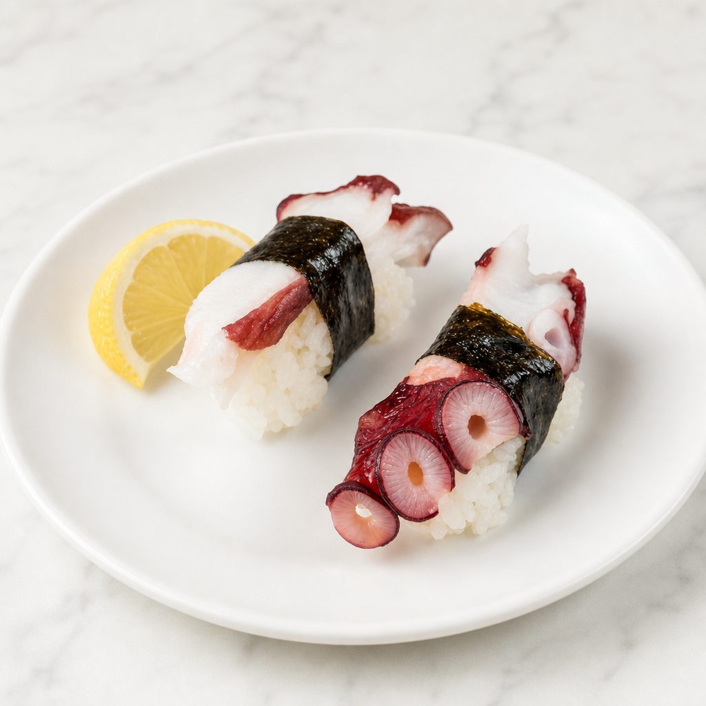 Tako Nigiri (Octopus).