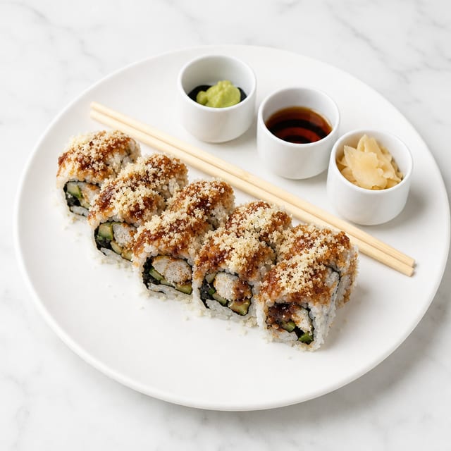 Spicy Hamachi Roll (Spicy Yellowtail Roll).