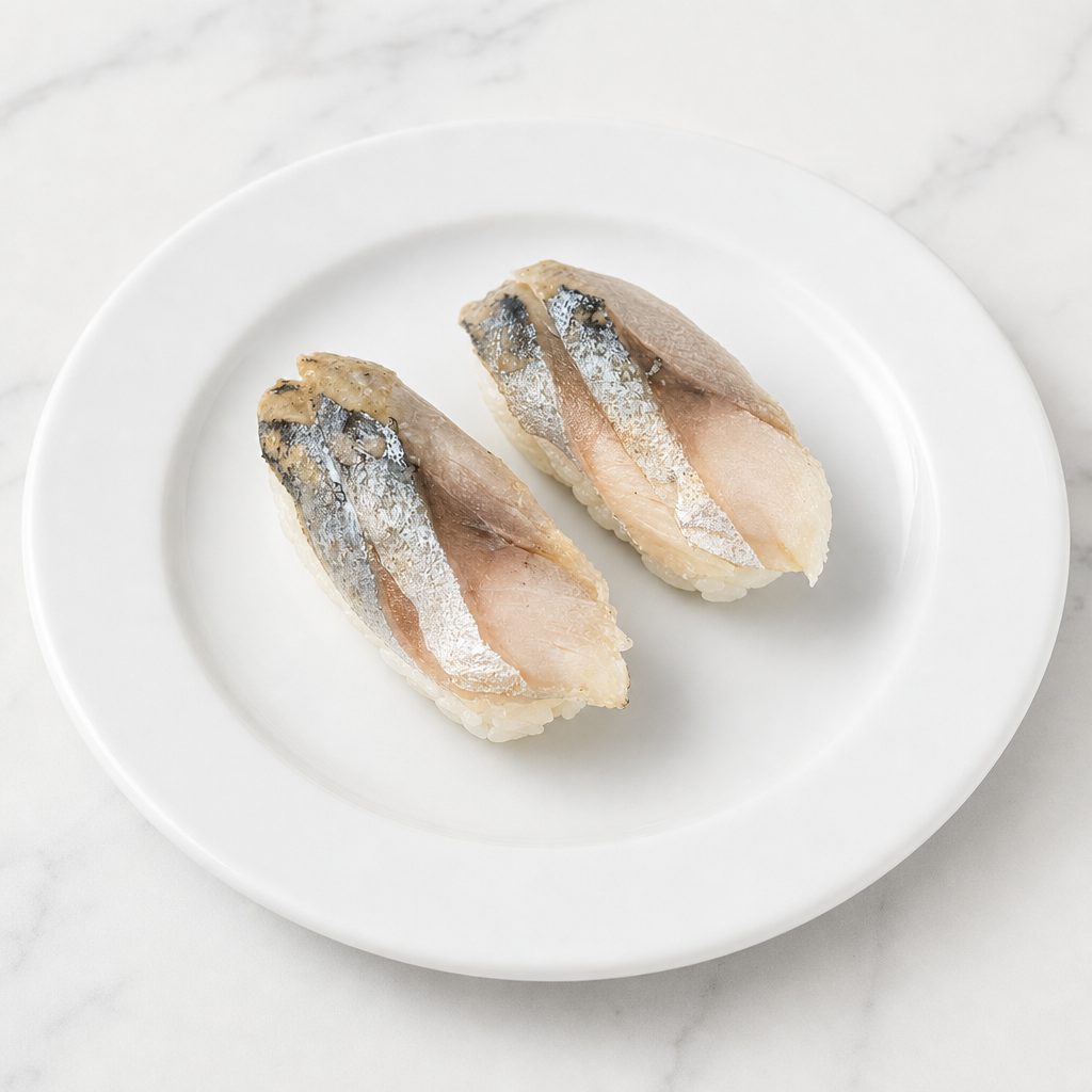 Saba Nigiri (Mackerel).