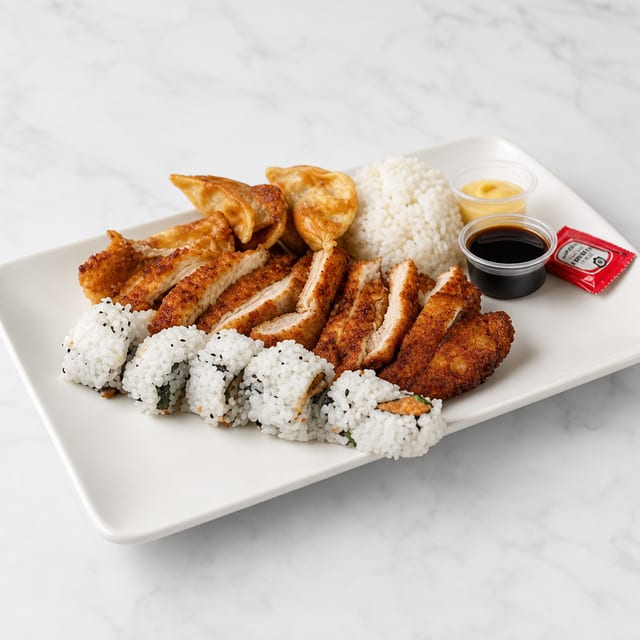 Sushi & Entrée Combo (Pick 1 Form Sushi & 2 From Kitchen).