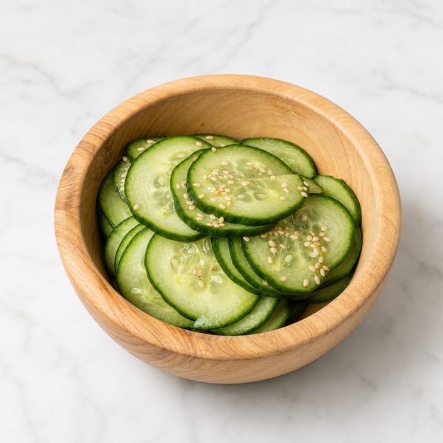 F. Cucumber Salad.