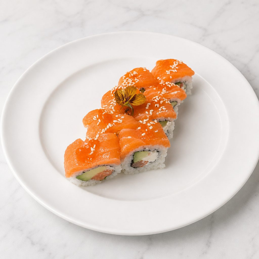Spicy Salmon Roll.