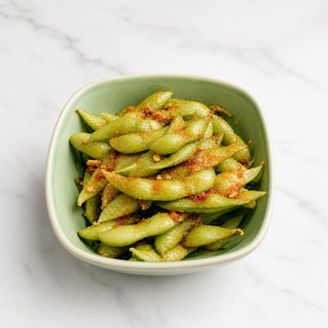 Spicy Edamame.