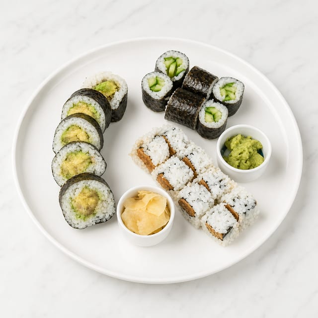 Vegetarian Sushi.