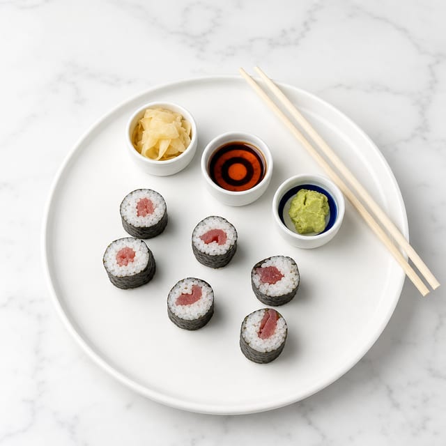 Tekka Roll (6pc Tuna Roll).