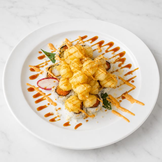 Crunch Scallop Roll.