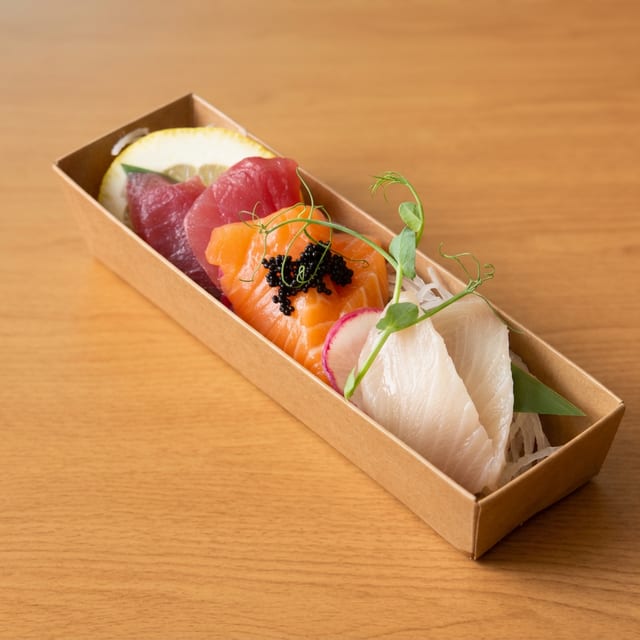 A. Sashimi Appetizer (6pcs).
