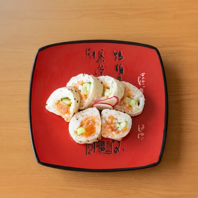 Truffle Salmon Tar-tar Roll.