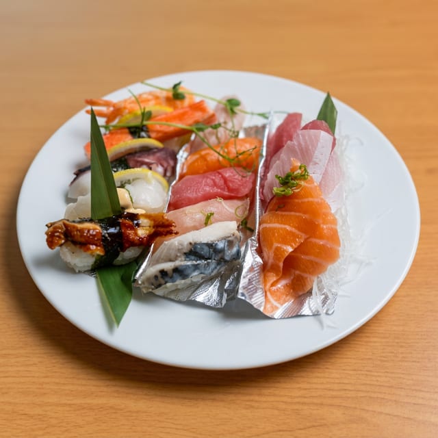 C. Sushi & Sashimi (10pc Sushi & 6pc Sashimi).
