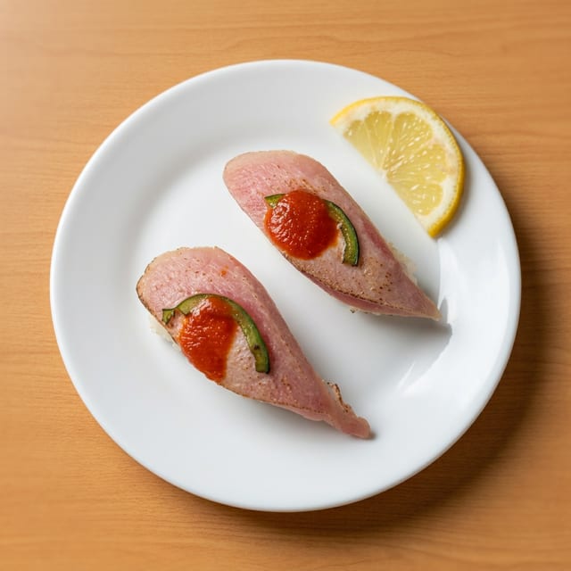 Seared Tuna Nigiri.