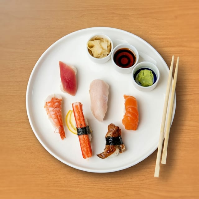 Nigiri + Spicy Tuna/California (6pc Nigiri + Cali Or S.tuna).