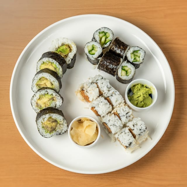 Vegetarian Sushi.
