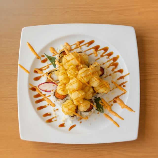 Crunch Scallop Roll.